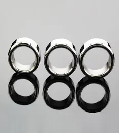 Anel de pênis masculino anel de aço inoxidável anel de aço pesado cockring time time prolongue brinquedos sexuais para men2675222