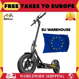 EU Ny 12-tums Road Tire Adult City Electric Scooter Max Speed ​​40km/H 800W Dual Motors 36V-15AH Stor batterifällbar förvaring