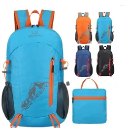 Backpack 2024 Piegatura Borsa di alpinismo Fugale Ultralight Autostrada da viaggio in bicicletta da viaggio in bicicletta escursionistica Daypack Portable pieghevole portatile