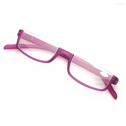 女性向けのサングラス読み取りメガネ高品質のHDレンズルネットフレームトレンディな眼鏡が軽量で携帯用の女性用光学レンズ