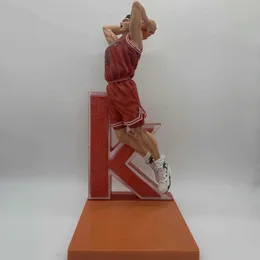 Figuras de brinquedo de ação 26-37cm Anime Slam Dunk Sakuragi Hanamichi Rukawa Kaede Figuras de Ação Colecionável CAR Ornamento de Modelo Decoração Infantil Charm Toys