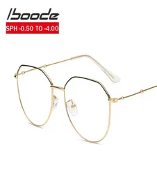 Iboode unisex vintage złota metalowa rama krótkowzroczność Kieliszki kobiety 05 075 1 125 15 175 20 225 25 275 30 325 35 375 47589512