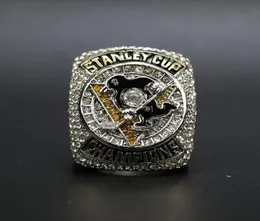 Den senaste riktiga Pittsburgh Penguins Hockey Cup Championship Ring With Men Gift Shipping265856252