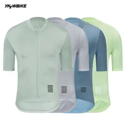 YKYWBIKE SOMMER MENS PRO CYKLING JERSEY BREACHABLE MTB SHORTS SLEEVE Cykelkläderfickor