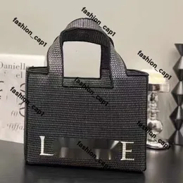 Loewew Bag Straw Designer Shopper Beach Bags Womens Luxury Purse A5 Tote Handväska Mens Raffias Clutch Bucket Bag Straw Weave SOUNCHE