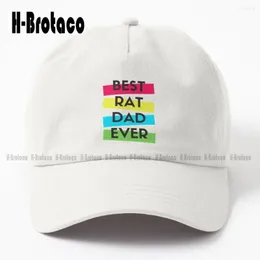 Ball Caps Rat Dad Ever Hat Cycling Cap Personalized Custom Unisex Adult Teen Youth Summer Baseball Outdoor Sport Sun Hats