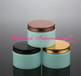 Eco Friendly Cosmetic Jars 120G Пластиковые контейнеры для красоты 120 мл 42 унции контейнеров для макияжа хранилище для хранения крышки для питомца.