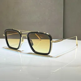 Solglasögon för kvinnor Summer Style Flight 006 Anti-ultraviolet Retro Plate Square Full Frame Special Design Glasses Random Box ESV7