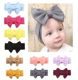 Baby Hair Band Lovely Big Bow Headsds Candy Color Girl Hair аксессуары мода Lovely Bow Kids Baby Child Hair Band 4917138