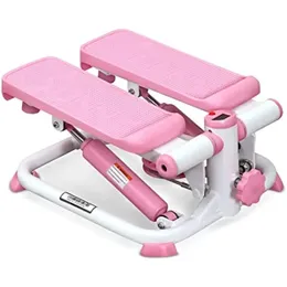 Sunny Health Fitness Trapping Machine Portable Mini Stair Stepper för Home Desk eller Office -träning i rosa 240416
