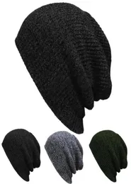 2021 Fashion Design Unisex Baby Knit Baggy Beanie Winter Autumn Hat Outdoor Skiing Sport Slouchy Chic Knitted Cap4891369