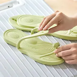 Terlik Taşınabilir Erkekler Dışarıda Seyahat Edin Flip Flops Eva Anti Slip Öğrenciler Kapalı Çiftler Kadınlar İçin Ayakkabı