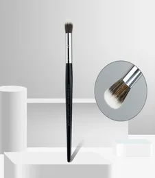 Pro concealer makeup borste 57 svart runda concealer blandning belysa luftborstade kosmetika skönhetsverktyg4512709