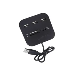 Yüksek Hızlı USB 2.0 Hub 3 Bağlantı Portları Mini Hub USB Combo Tüm USB Hubs Ayrıştırıcı Adaptör PC Dizüstü Bilgisayar İçin