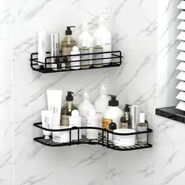 2x Stainless Steel Bathroom Corner Shelf Shower Shampoo Soap Cosmetic Shelves Bathroom Accessories Storage Organizer Rack Holder