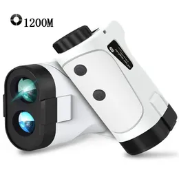 Golf Laser Rangefinder 1200m 1000 m 600 m nachylenie flagi nachylenia pinu laserowy do polowania na dystans laserowy miernik odległości 240426