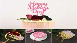 Mother039S Day Acrylic Cake Toppers Mum Letters 인쇄 케이크 장식 사랑 Mother Birthday Party 장식 용품 DIY GIFTS13312165595