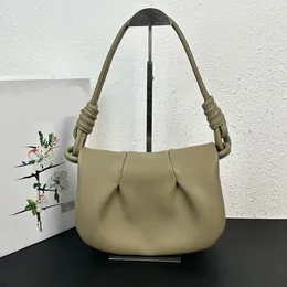 Lüks yarım ay çanta düz deri paseo ortaçağ alt koltuk çantası tote toka kapatma crossbody kadın hobo el çantaları bayanlar altı koltuk omuz çantaları çanta