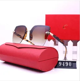 Luksusowe projektanty damski męskie okulary przeciwsłoneczne senior okulary przeciwsłoneczne Polaroid soczewki przeciwsłoneczne szklane litery Projekt Owalny Rama Goggle Adumbral Surowe sutro jmm rozpoznać wystarczające