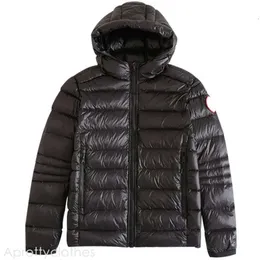 Canda Gosse Coat Designer Down Parkas inverno inverno Cotton Luxury Stuggy Jackets di alta qualità Crofton Coate con cappuccio con cappuccio a vento Coppia Coppia Giacca 924