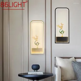 Vägglampor 86 ljus modern lampa led vintage mässing kreativ hjort sconce ljus för hem vardagsrum sovrum dekor