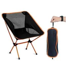 Camp Tralight Travel 2024 Furniture Folding Chair Superhard High Load 150kg Outdoor Cam Portable Beach Hiking Picnic Seat Fishing Tools Dro Dhtjm