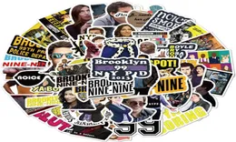 50pcslot TV Stickers Бруклин Ninenine Waterplect Waterprong Car Sticks Motorcycle Buggage Pacte Patches Skateboard9407934