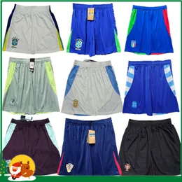 Shorts de futebol 2024 Copa da Copa Americana de Copa Americana Itália Argentina Brasil México Croácia Portugals alemães Holanda Inglaterra Clube Francês Calça e Meias