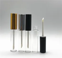 10 ml Tom Clear Lip Gloss Tube Lips Balm Bottle Brush Container Beauty Tool Mini Refillable Bottles Lipgloss RRA13145117888