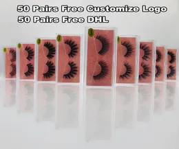 1Pairlot Mink Syashes Clear Band Band Lashes Crisscross Banda transparente Falsa cílios falsos cílios dramáticos handmáticos