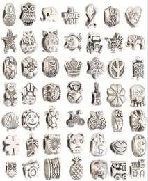 För smycken som gör stora hål lösa distanspärlor charms diy hantverk hela billiga smycken tillverkningar för armband charms2641640