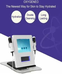 3 В 1 Оксидном CO2 Bubble Oxygen Machine Machine Radio Ctervate Skin Censing, отбеливающая ультразвуковая лицевая машина6606331