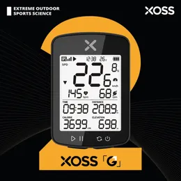 XOSS G2 GPS G2 사이클링 컴퓨터 G 플러스 무선 속도계 Bluetooth 트래커 방수 도로 자전거 MTB 자전거 주행 거리계 240416