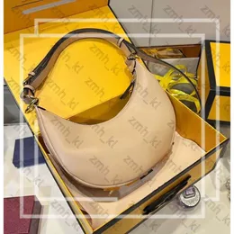 Fendibags Damenbeutel klassische Designer -Tasche Neue Handheld Frauenbeutel Brief bedruckte Einzel -Umhängetasche Crescent Bag Achselbeutel 294
