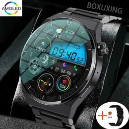 Zegarstka Nowe NFC Smart Men GT3 Pro AMOLED 390*390 HD Ekran tętna Bluetooth Call IP68 Waterproof Smart for Huawei Xiaomi D240430