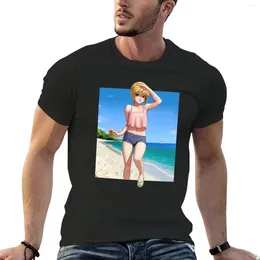 Tanques masculinos tampe boku no pico time the-shirt blusa anime roupas de verão de verão