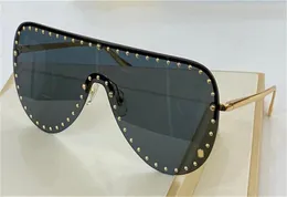 패션 디자인 선글라스 2230 파일럿 메탈 halfframe 리벳은 렌즈 간단하고 아방가르드 스타일 최고 품질 UV400 Pro1948605