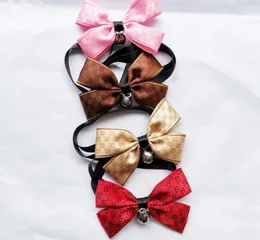 Hundkläder husdjurstillbehör Bow Tie Four Seasons Cat Small Bell Products