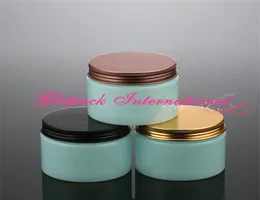 Eco Friendly Cosmetic Jars 120g Plastic Beauty Containers 120 ml 42oz Makeup Containers förvaring Sköntå färgad husdjur tom jar2028543