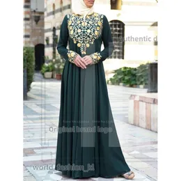 Fashion Ethnic Clothing Women Abaya Elbise Dubai Muslim Designer Dress Maroccan Kaftan Arabo turco Kuftan Caftan Preghiera di preghiera islamica Araba Mujer Ropaethni 607
