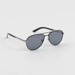 Iconic metal trim Sunglasses SPRA54 Designer Mens Women sunglasses Pilot model metal frame computer read mens sun glasses mirror optimistic temple nose path