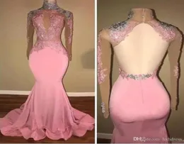 2019 Novo 2020 Sexy Long Blush Bridesmaid Dress Dress Dress Dress Vestidos de noite vestidos de noite AW2706075480