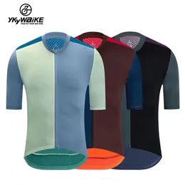 YKYWBIKE 2024 Bicycle Jersey Mens Bicycle T-shirt Mens Highway Bicycle Jersey Maillot Bicycle Shirt Mountain Bicycle Clothing 240428