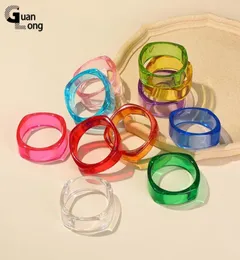 Bangle Fashion Trendy Transparent Acrylic Harts Women039S 2021 Bohemian Armband Sports Summer Jewel Girls Accessories Wholes7941159