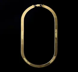 Дизайнерский кольцо ожерелья ожерелья подвесные ожерелье Совместное письмо подвесное хип -хоп ювелирные изделия крутые красивые мужчины Женщины Биджо -вечеринка GI1937625