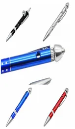 Penna a sfera colorata Forma mini tubo di fumo Design innovativo Portatile facile trasporto pulito multifunzione di alta qualità 1139802 1139802