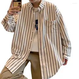 Polos maschile da uomo a maniche lunghe a maniche lunghe Giappone Vintage Oversize Casual Trend Handome Student All-Match Cardigan