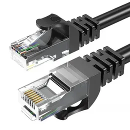 Kabel Ethernet CAT6 LAN Kabel 5/10/15m UTP CAT 6 RJ 45 Sieć Sieci Sieci RJ45 Skręcona para Pair Patch do routera laptopa