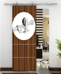 66 FT stainless steel interior barn wood sliding doors hardware kits6873401