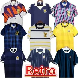 Retro 1978 1982 1986 1990 Mondiale di calcio di calcio Scozia della Coppa del Mondo Maglie da calcio retrò 1991 1992 1993 1994 1996 1998 2000 Collezione di maglia vintage Stachan McStay66